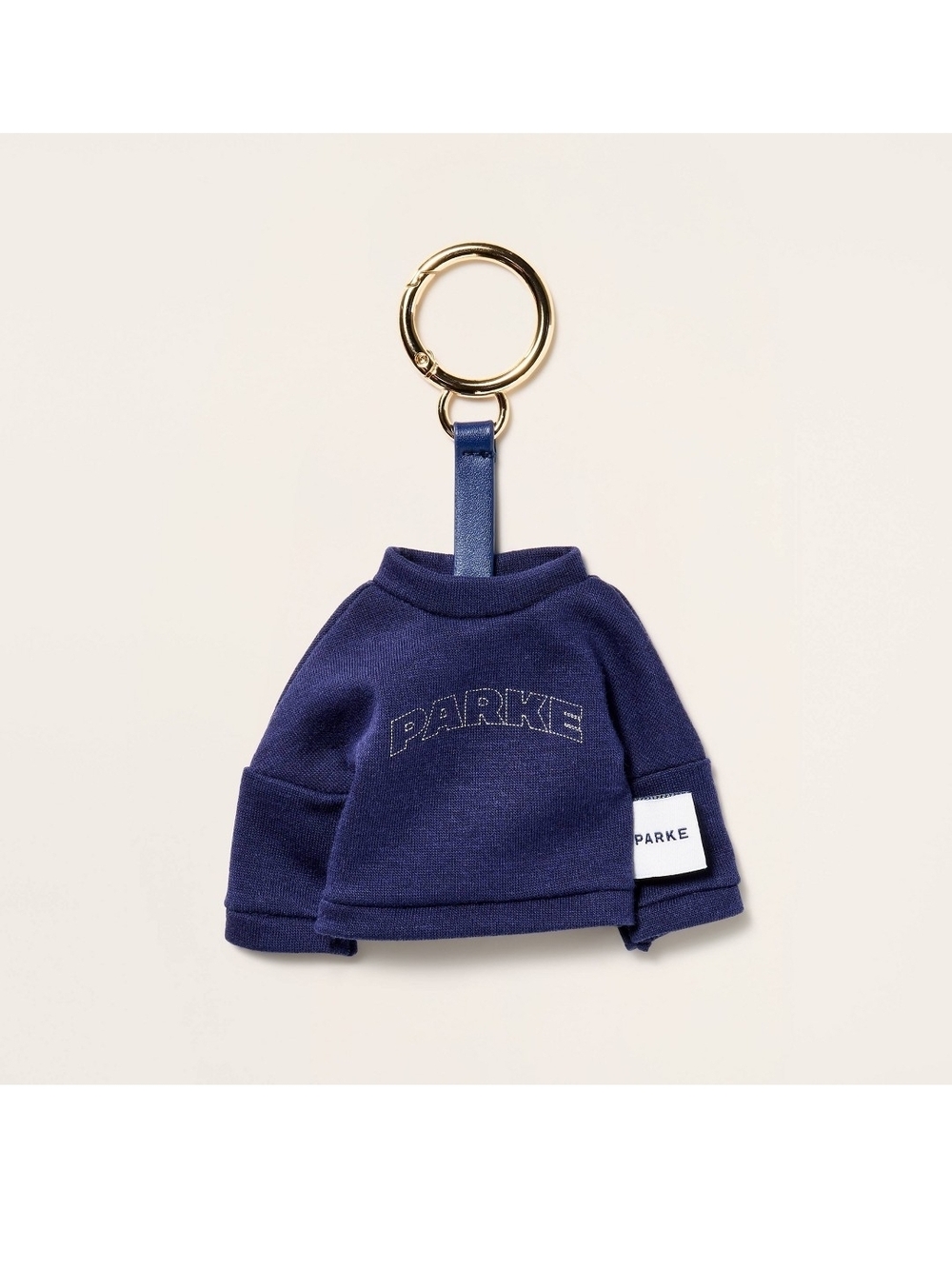 PARKE X Target  Navy Mini Sweatshirt  Keychain